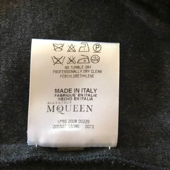 Iconic Alexander McQueen drape-front dress - Picture 7 of 8